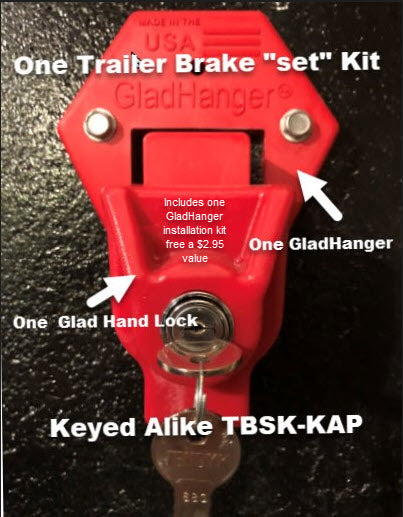 TBSK-KAP TRAILER BRAKE "set" KIT