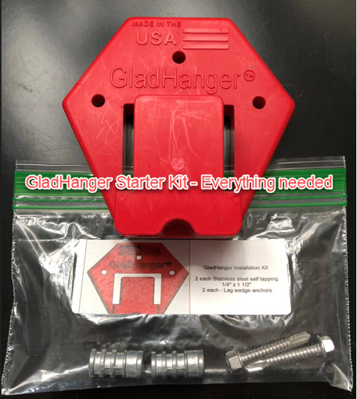 GHK-P GladHanger Complete Installation Kit